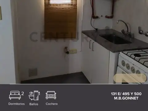 Departamento en Venta en Manuel B Gonnet, USD 49.000