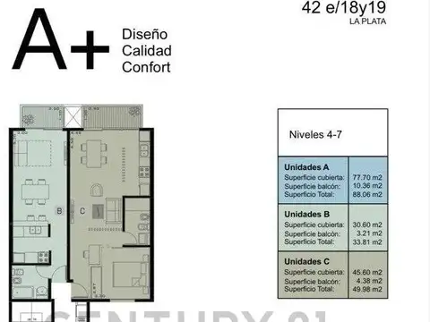 Departamento 3 ambientes con 1 baño