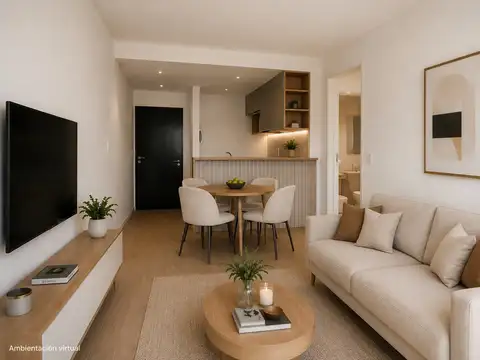 Departamento en Venta de 1 dormitorio