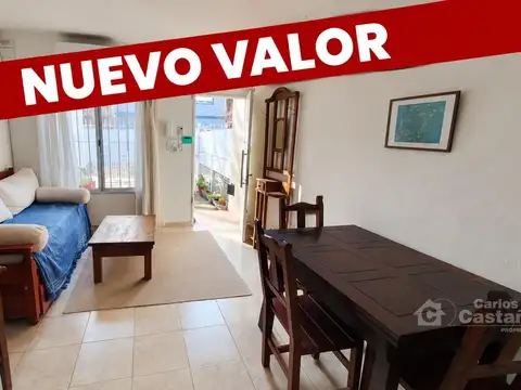 Exc. Duplex 2 Amb. con Cochera, Patio y Terraza, Impecable