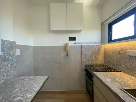 tres ambientes en Belgrano frente al parque