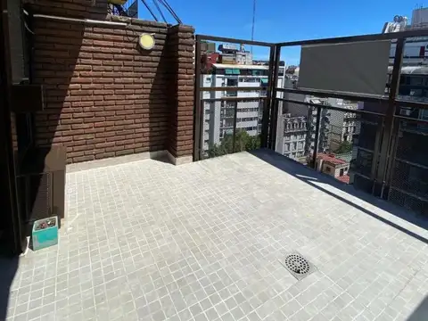 Departamento Alquiler Monoambiente gran balcón Recoleta