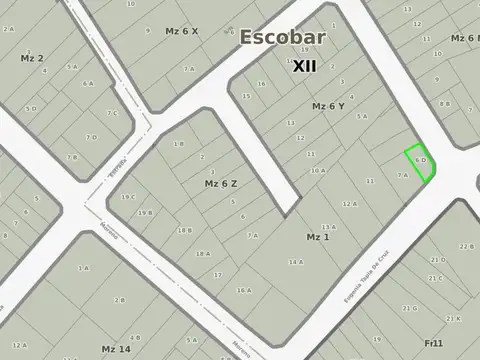 Tapia de Cruz esquina San Lorenzo