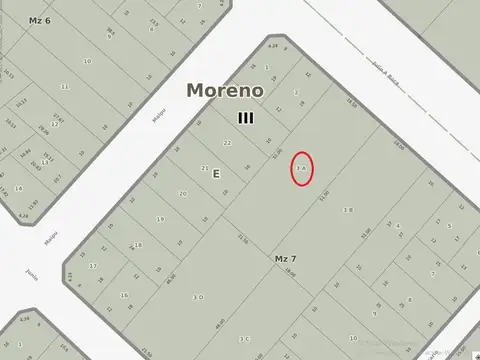 Terreno en Venta en Trujui, USD 110.000