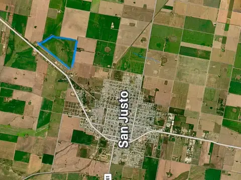 Campo en venta, 104Ha en San Justo, Santa fe