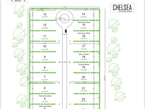 Terreno en Venta en City Bell, USD 55.000