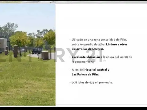 Venta Lote en B° San Pablo Chico - Pilar