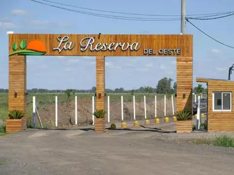 Vta. 3 lotes Reserva del Oeste Etapa 1 c/ posesión