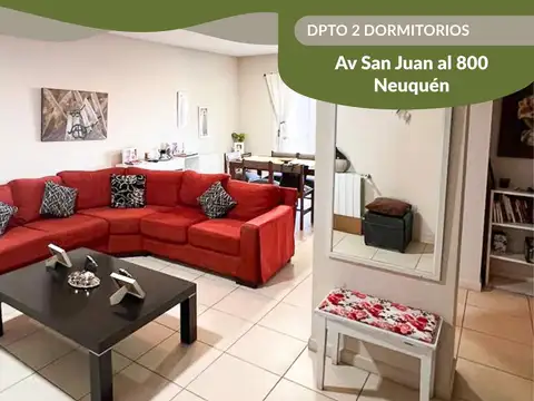 VENTA DPTO 2 DORM | BALCÓN | COCHERA | 85 m² | ZONA CENTRO ESTE NEUQUÉN
