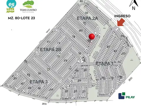 Terreno en Venta en Tejas 4, USD 18.500