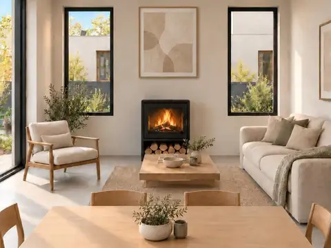 Casa 3 ambientes con 2 baños