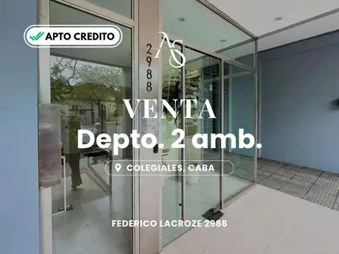 Departamento - Colegiales