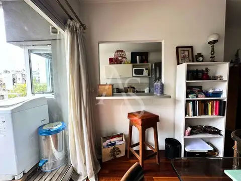Departamento 2 ambientes con 1 baño