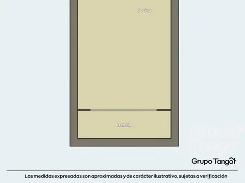 Departamento en Venta en Palermo, USD 92.000