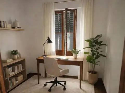 Casa 2 ambientes con 1 baño