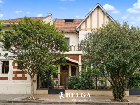 CASA ESTILO INGLES - VENTA - 10 AMBIENTES - PATIO - COCHERA - BELGRANO R
