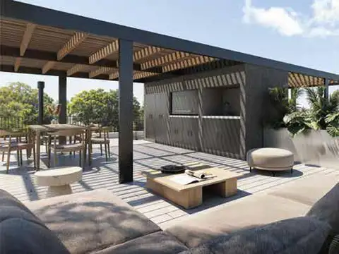 Departamento en VENTA en San Isidro de 2 amb con gran terraza