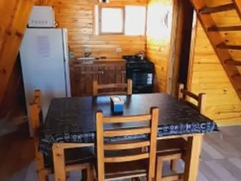 CABAÑAS ALPINAS EQUIPADAS COMPLETAS, CON PILETA, QUINCHO, PARRILLERO Y COCHERAS