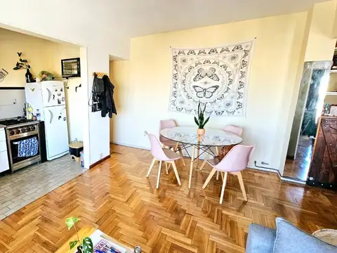 Departamento 2 ambientes con 1 baño