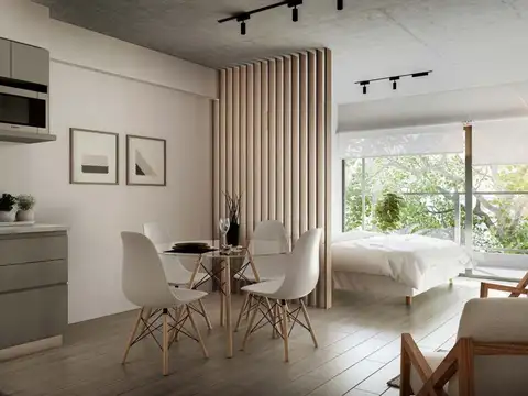 COGHLAN - monoambiente con balcon DE POZO