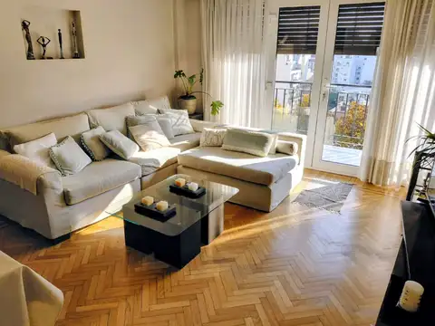 ALQUILER 4 AMB DEPEND AMOBLADO PISO ALTO RECOLETA