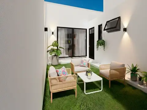 Casa 3 ambientes con 2 baños