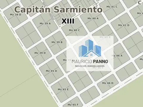 Terreno / Lote en venta de 1000m2 ubicado en Capitán Sarmiento