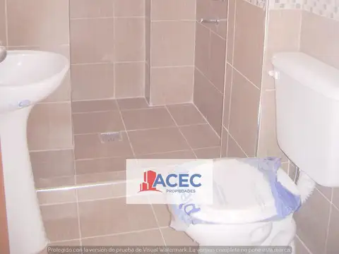 Departamento 2 ambientes con 1 baño