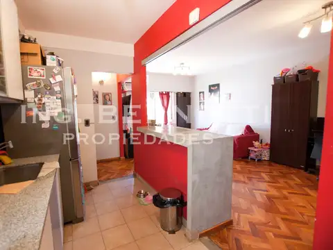 Departamento 3 ambientes con 1 baño
