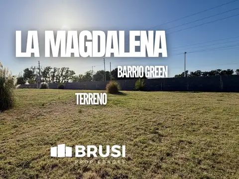 TERRENO EN VENTA EN LA MAGDALENA - BARRIO GREEN