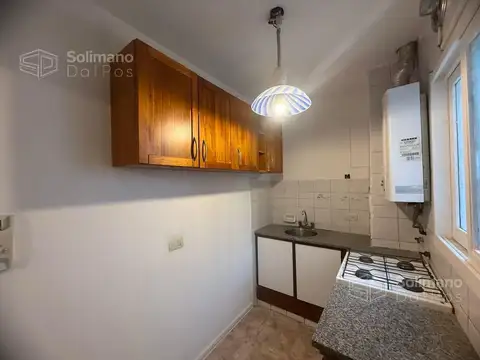 Departamento 2 ambientes con 1 baño