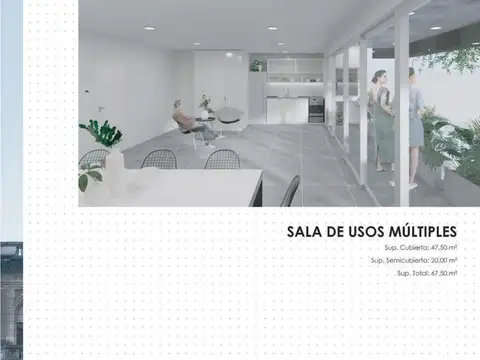 Departamento en Venta de 1 dormitorio