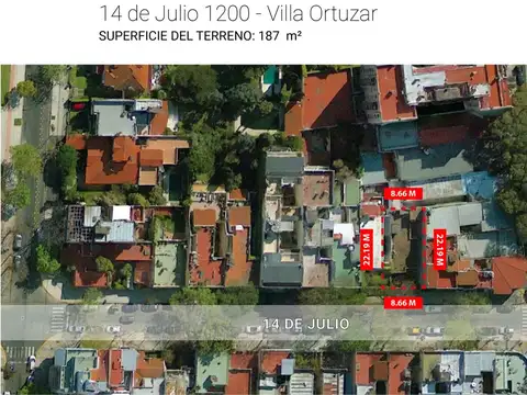 Terreno en Venta en Villa Ortuzar, Capital Federal