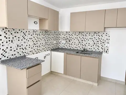 Departamento 2 ambientes con 1 baño