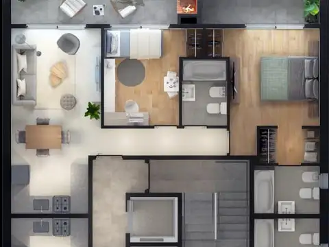 Departamento en Venta de 3 ambientes