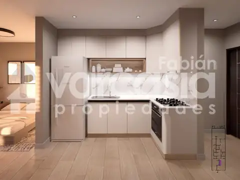 Departamento Monoambiente con 1 baño