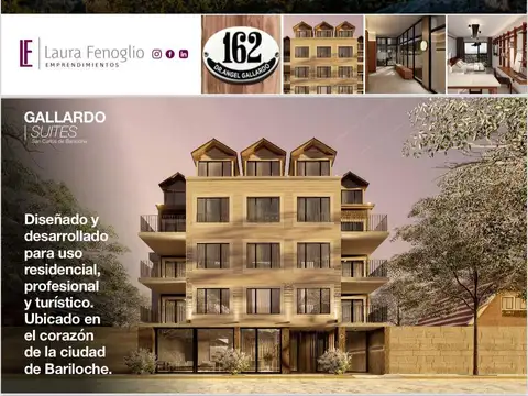 PRE VENTA DEPARTAMENTOS EN BARILOCHE 1, 2 Y 3 AMBIENTES 