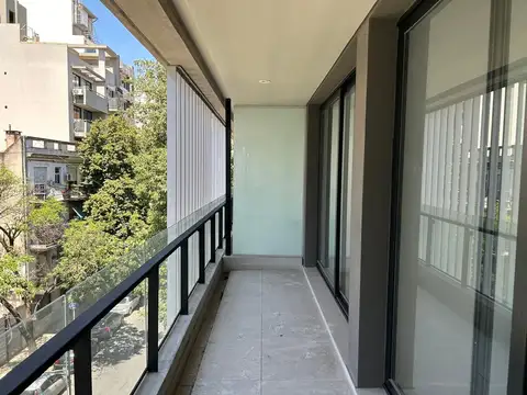 Departamento en alquiler de 2 ambientes en Caballito de 54m2 y bicicletero.