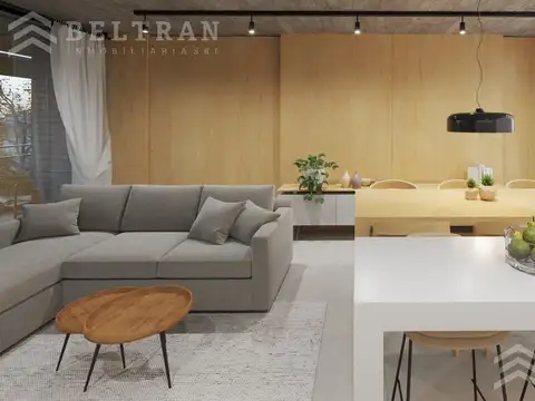 Departamento 3 ambientes con 2 baños