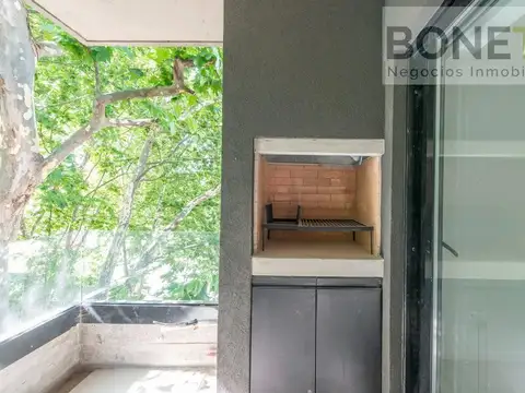 Departamento Monoambiente Luminoso Nuevo - Balcón y Parrilla - Disponible 1 septiembre