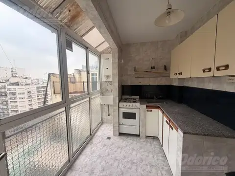 Departamento 2 ambientes con 1 baño