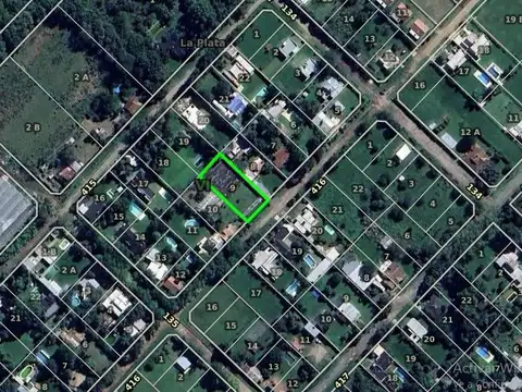 Terreno en Villa Elisa 416 134 y 135 20x46.5