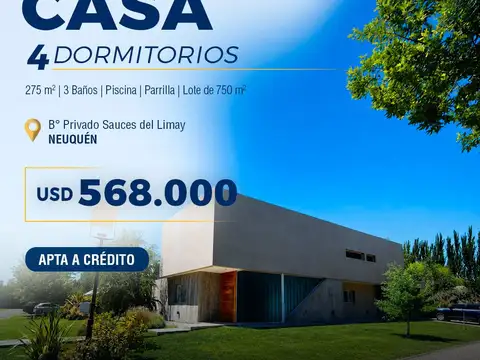 Venta Casa en Sauces del Limay, Neuquén