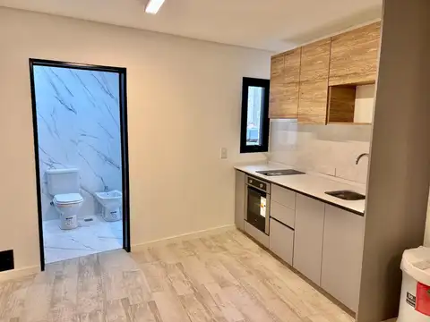 Monoambiente a estrenar con balcón en Belgrano