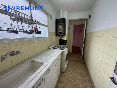 Departamento 3 ambientes con 1 baño