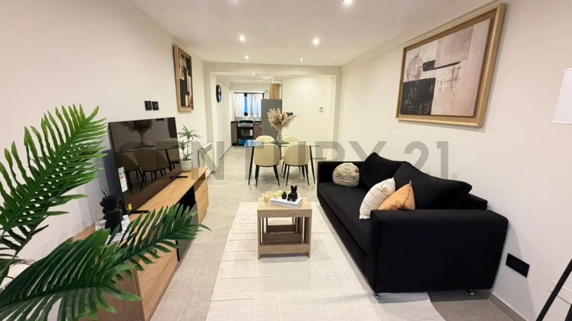 Depto 3 amb, 57m² en 7° piso con balcón — Plaza Mitre