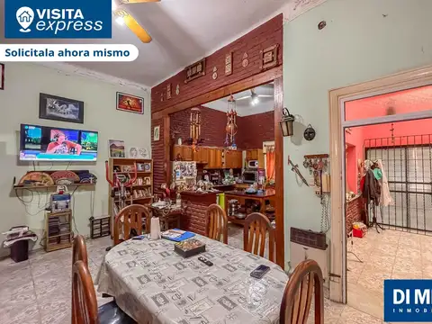 Casa 4 ambientes con 1 baño