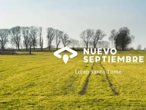 Lote Nuevo Septiembre, Santo Tomé.