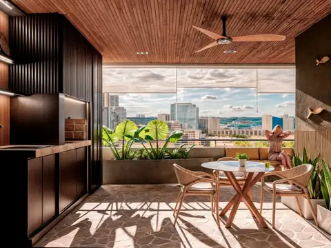 Departamento 3 ambientes con 2 baños