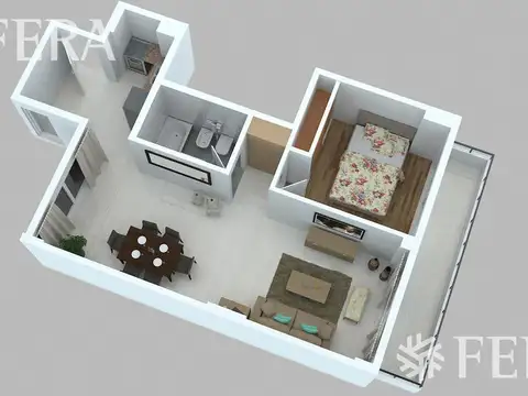 Venta de Departamento 2 ambientes en Palermo  (23765)